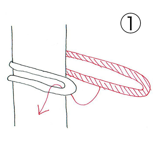 ハンモックの結び方