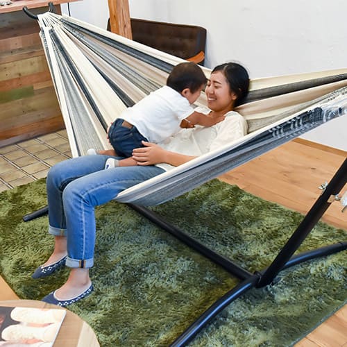 家の中にハンモック?ってなんだろう